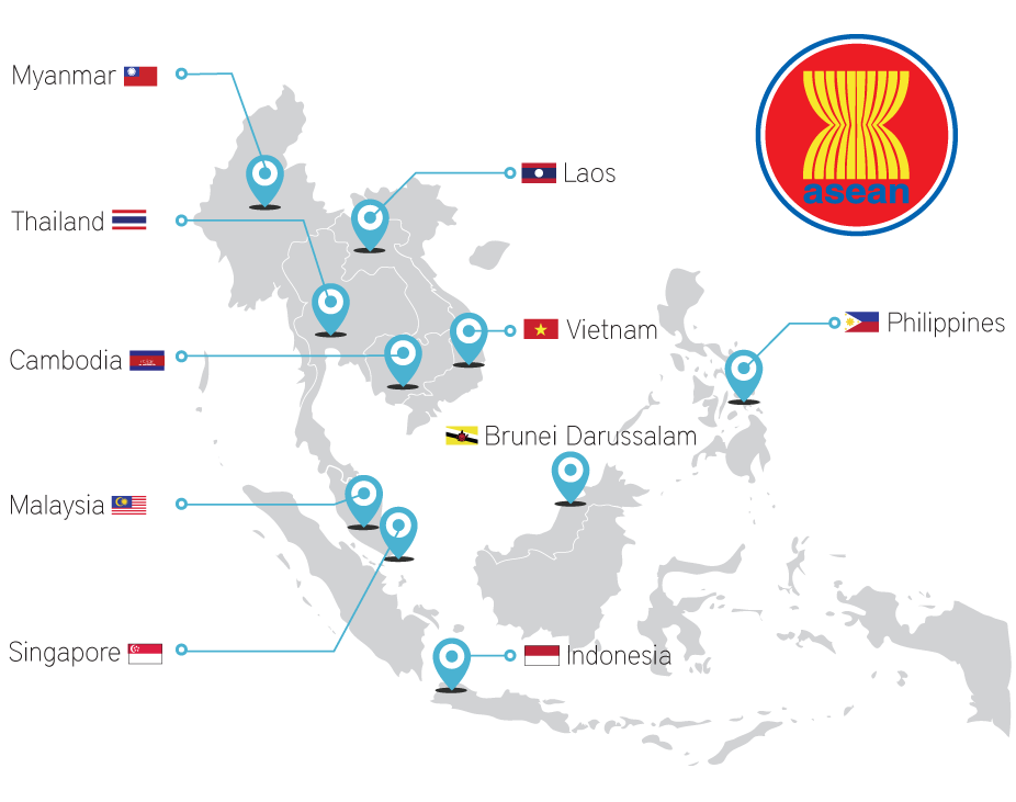 Market Research ASEAN Map