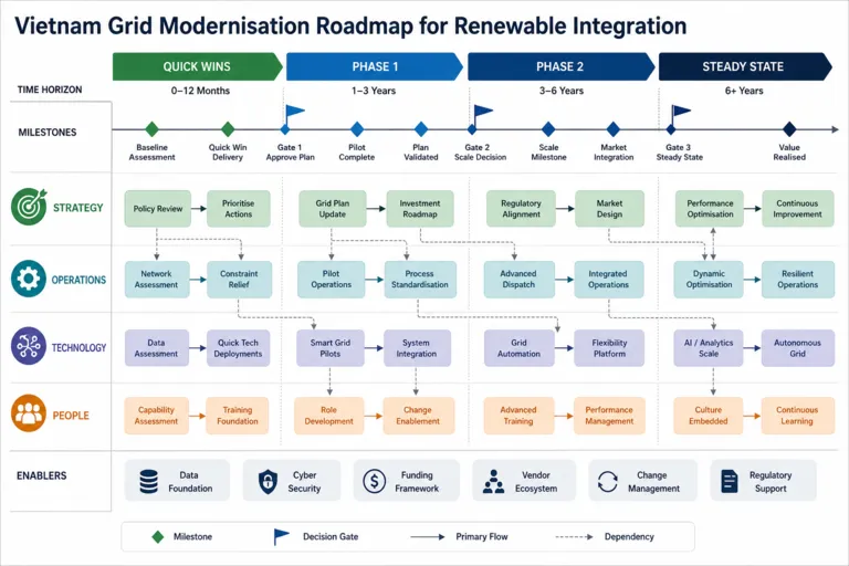 Roadmap — Powering Progress: Modernizing Vietnam's Energy Grid for a Sustainable Future